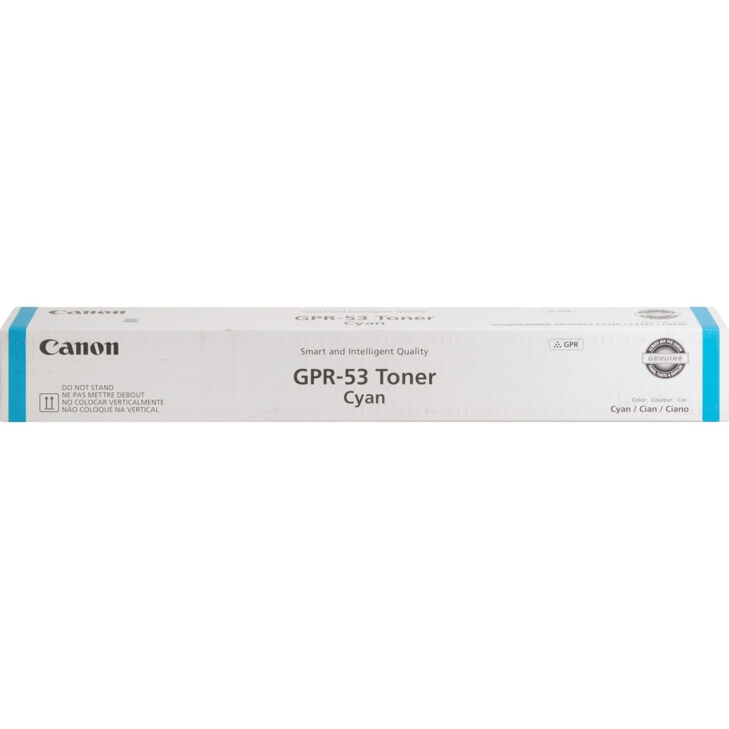 TONER CANON GPR-53 CYAN 19,000 PAG (8525B003AB) 