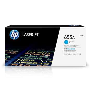 TONER HP 655A - CF451A - CYAN - 10,500 PAGINAS - PARA IMPRESORA LASERJET COLOR ENTERPRISE M681DH - M682Z - M652DN - M653DN 