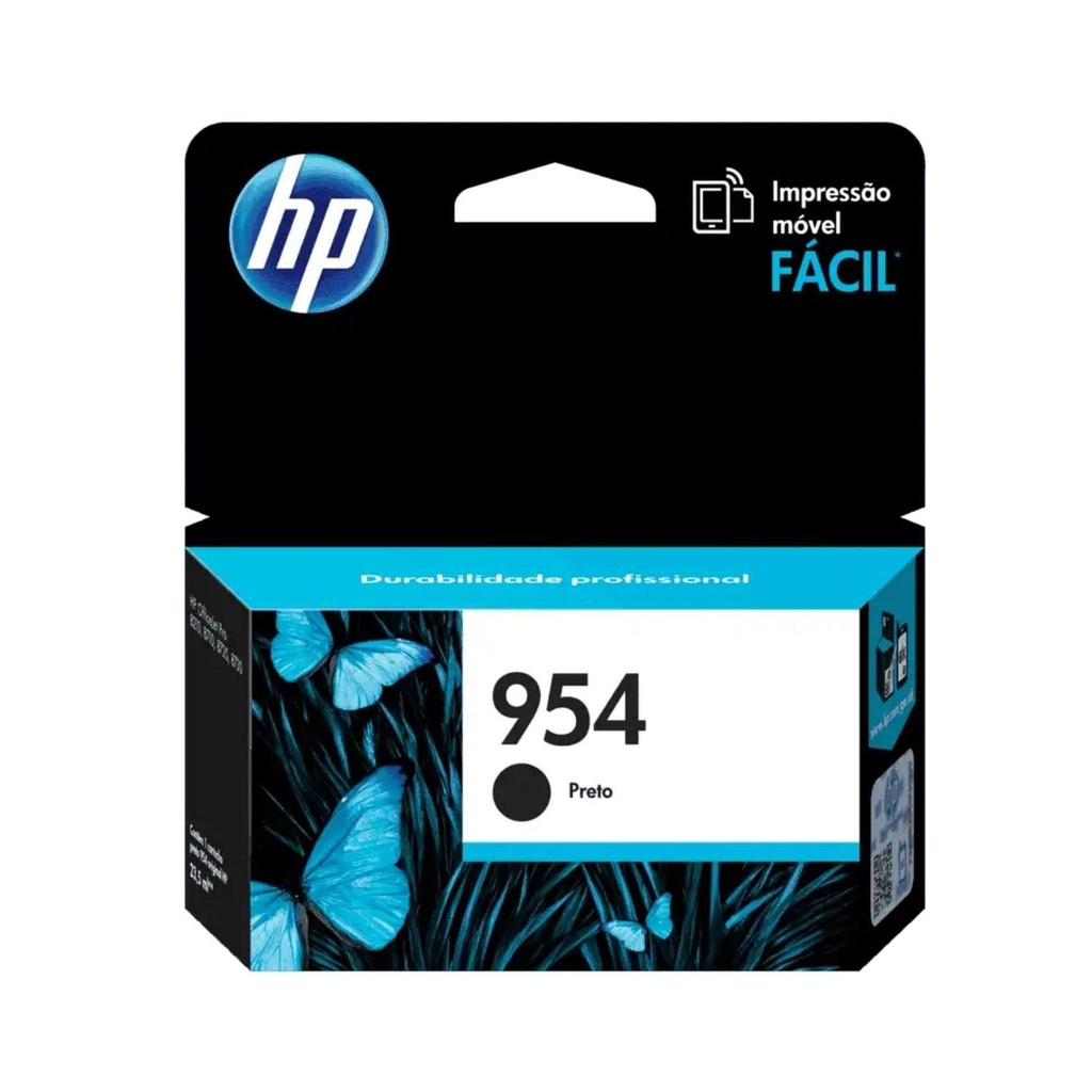 CARTUCHO HP 954 NEGRO (L0S59AL) - PRINT CARTRIDGE - 1 X PIGMENTED COMPATIBLE PRODUCTS — HP OFFICEJET 7740 (G5J38A) - OFFICEJET PRO 8210 / 8710 /8720