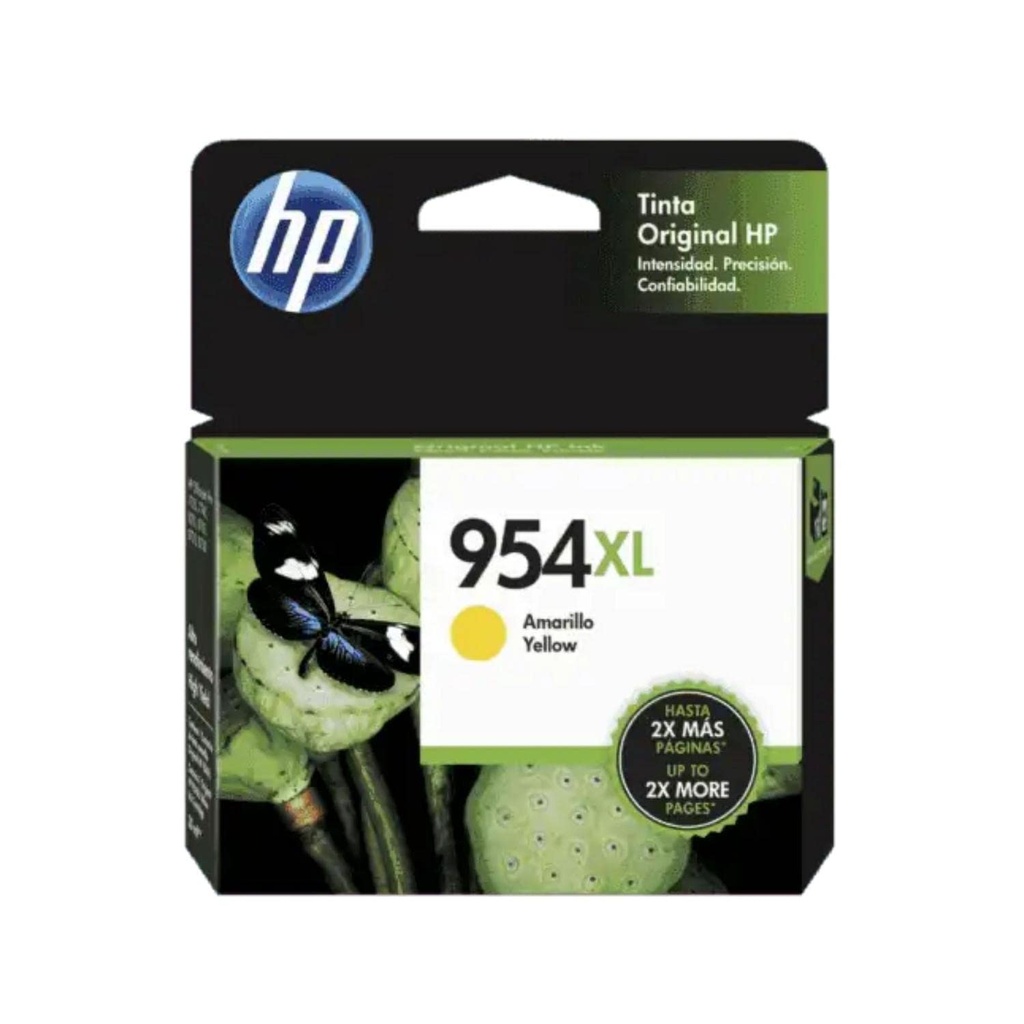 CARTUCHO HP 954XL YELLOW HIGH YIELD - PRINT CARTRIDGE - 1 X PIGMENTED COMPATIBLE PRODUCTS — HP OFFICEJET 7740 (G5J38A) - OFFICEJET PRO 8210 / 8710 /8720 (L0S68AL)