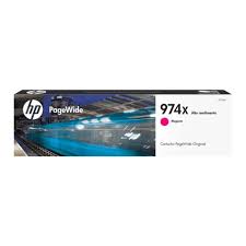 CARTUCHO HP 974X - L0S02AL - MAGENTA - ALTO RENDIMIENTO - 82ML - PARA IMPRESORA PAGEWIDE PRO 452DW / 577DW / 477DW