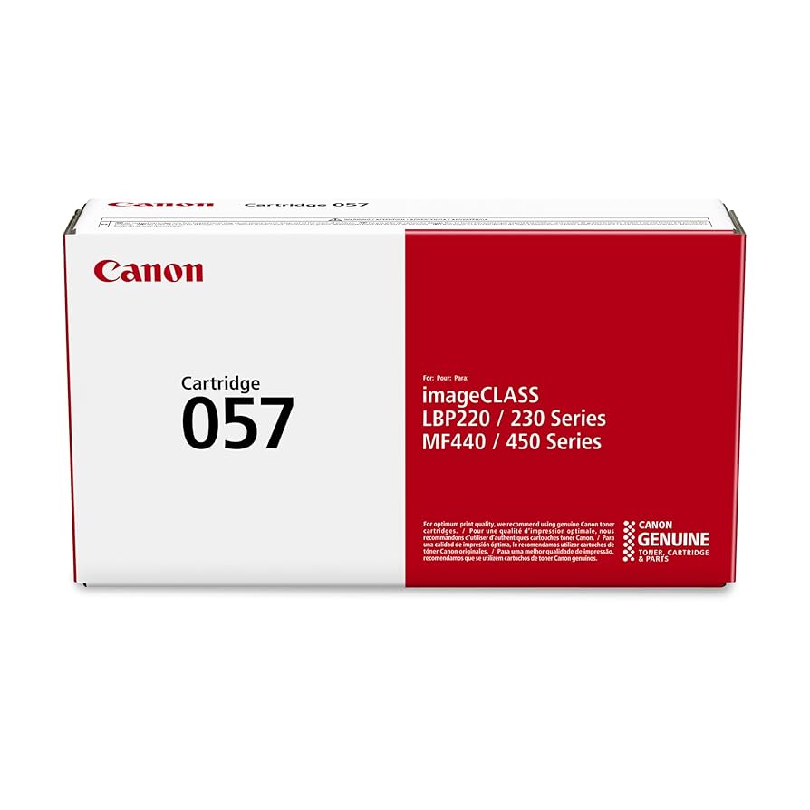 TONER CANON 057 NEGRO - 3,100 PAG COMPATIBLE MULTIFUNCIONAL IMAGECLASS LBP226DW, LBP445DW, MF445DW, MF448DW (3009C001AA)