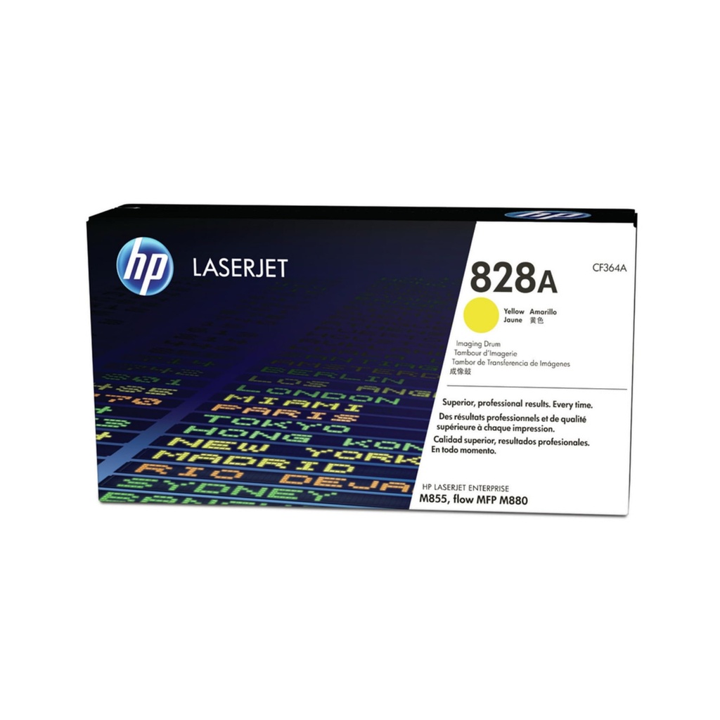 TONER HP 828A - CF364A - AMARILLO - TAMBOR DE IMAGEN - 30,000 PAGINAS