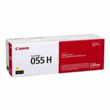 TONER CANON 055H AMARILLO, ALTO RENDIMIENTO  5,900 PAG 3017C001AA