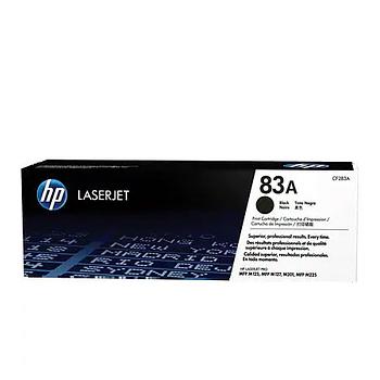 TONER HP 83A - CF283A - NEGRO - 1,500 PAGINAS - PARA IMPRESORA LASERJET PRO MFP M125NW, MFP M127FN, MFP M127FW, M225DW, M201DW