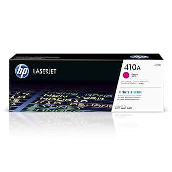 TONER HP 410A - CF413A - MAGENTA - 2,300 PAGINAS - PARA IMPRESORA LASERJET COLOR - M477FNW - M477FDW - M452