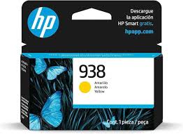 CARTUCHO HP 938 - 4S6X7PL - YELLOW - 800 PAGINAS - PARA IMPRESORA OFFICEJET WIDE FORMAT MFP 9730