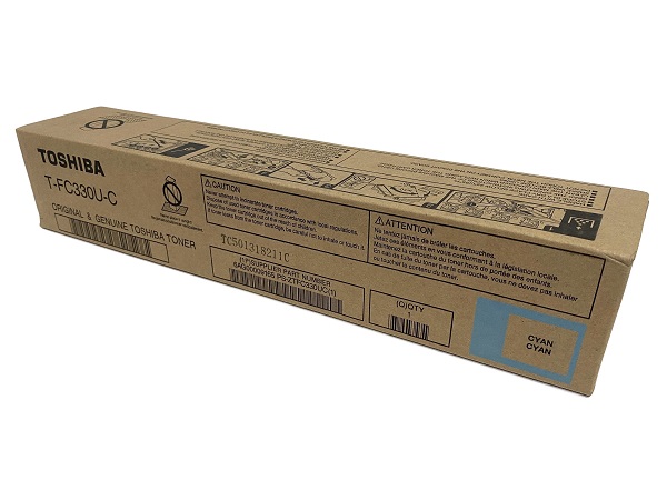 TONER TOSHIBA T-FC330U-C CYAN P/IMP TOSHIBA e-STUDIO 330AC/400AC 