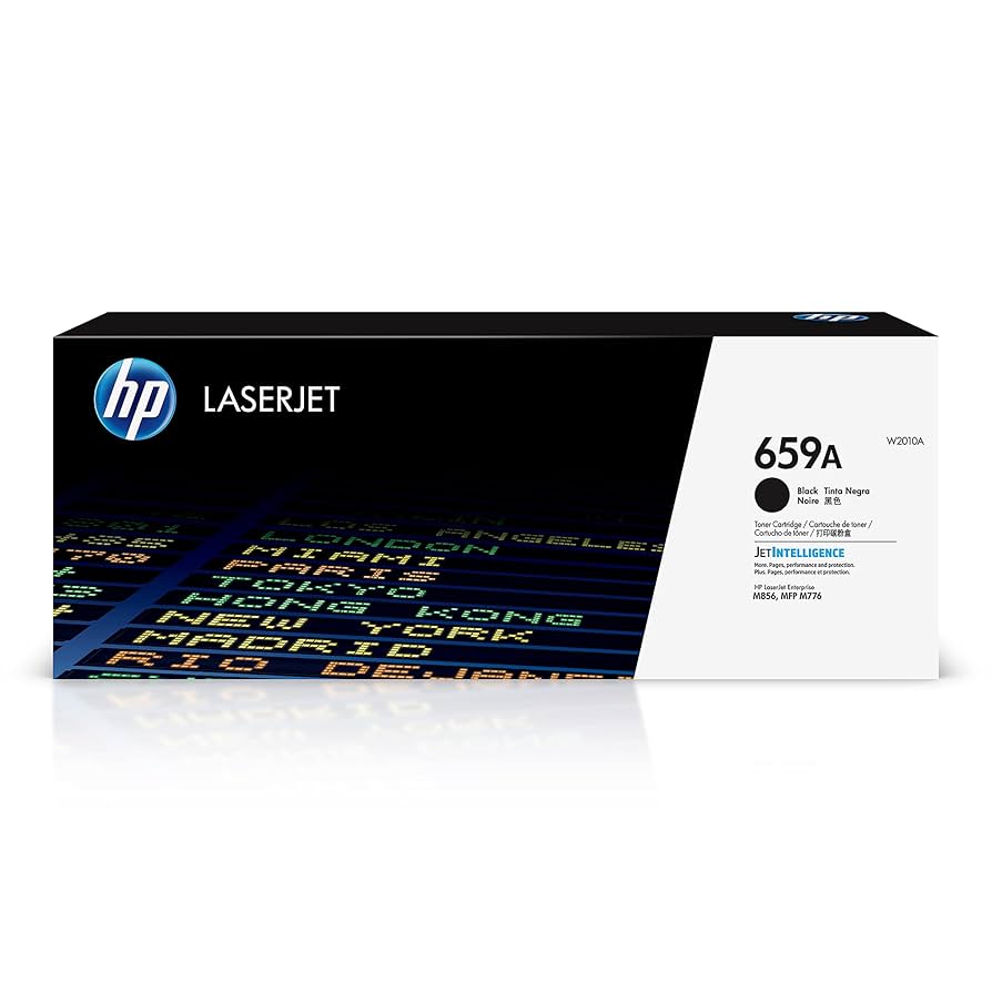 TONER HP 659A - W2010A - NEGRO - 16,000 PAGINAS - PARA IMPRESORA COLOR LASERJET - MM856DN, M776DN, M776ZS, M776Z